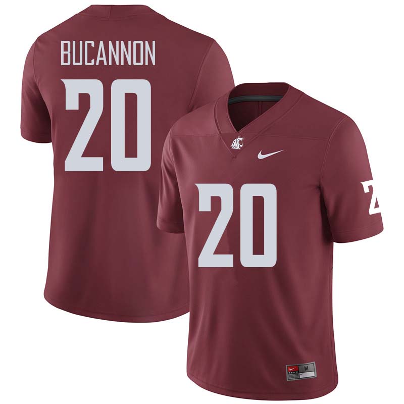Men #20 Deone Bucannon Washington State Cougars College Football Jerseys Sale-Crimson - Click Image to Close